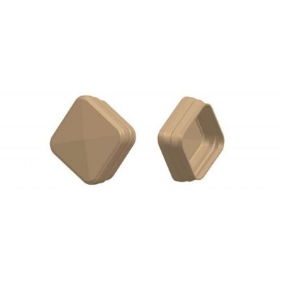Caps provide an economical finished appearance without the need for labor-intensive field grouting.