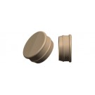 Caps provide an economical finished appearance without the need for labor-intensive field grouting.