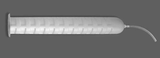 Permits water to drain or grout to be pumped into the joint.