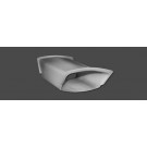 Double Tee Stem Blockouts - Chamfered Special Cut