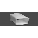 Double Tee Stem Blockouts - Radius