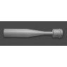 Wide end accommodates bolt and washer and won't pull through.
