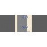 Spandrel Sleeves are offered with aesthetically pleasing plastic caps in a range of colors to avoid expensive field finishing.